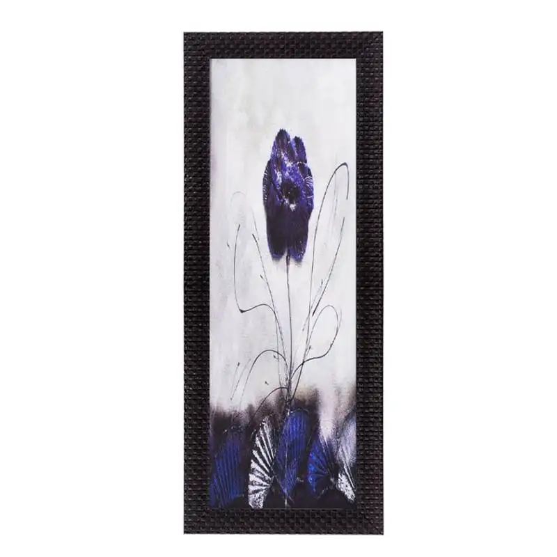 Abstract flower satin matt texture uv art painting