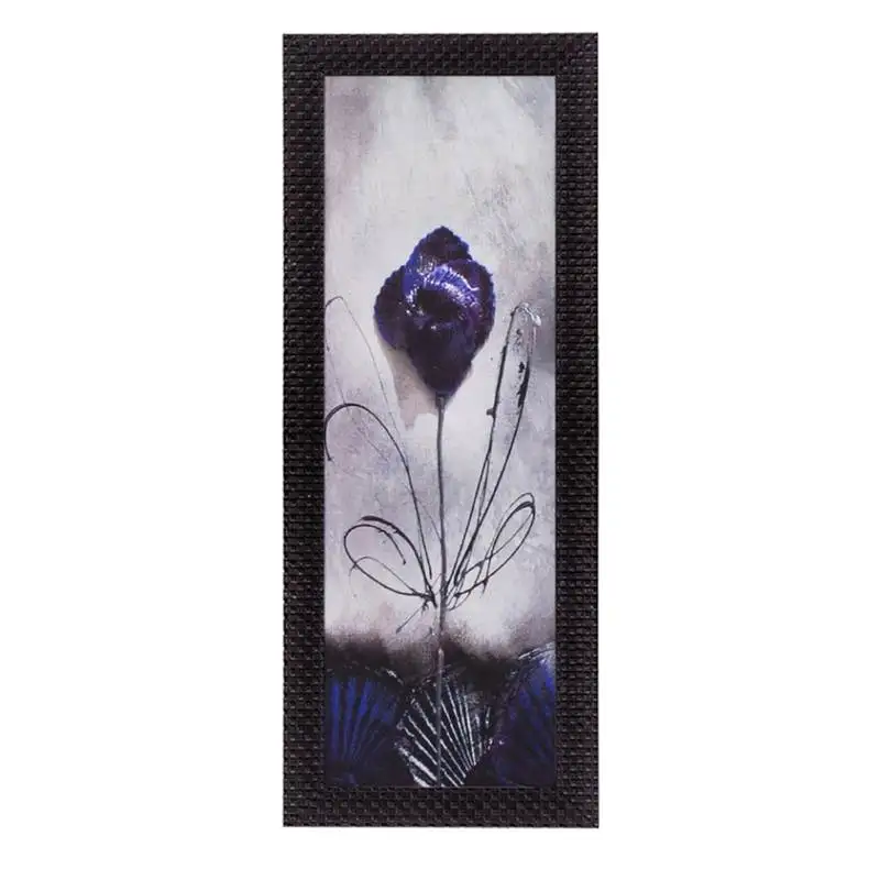 Abstrcat flower satin matt texture uv art painting
