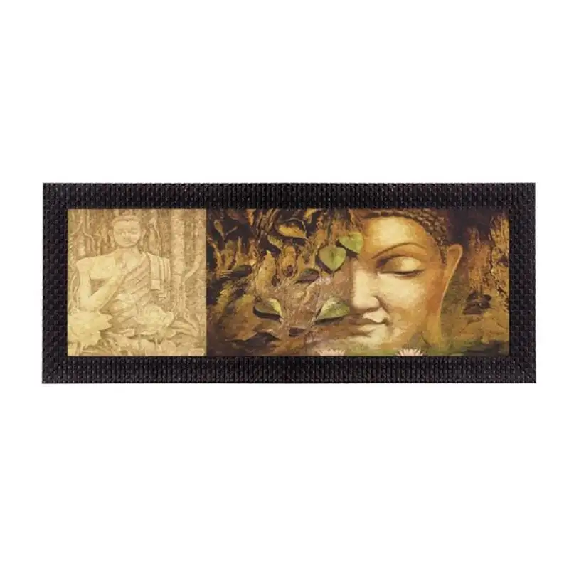 Great lord buddha satin matt texture uv art painting