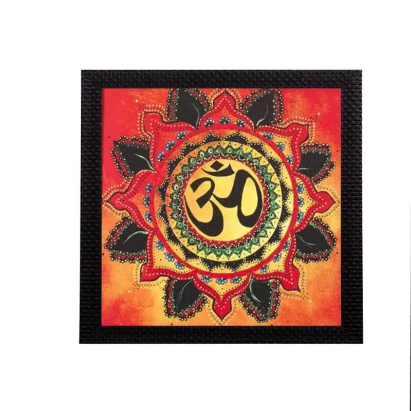 Powerful om satin matt texture uv art painting