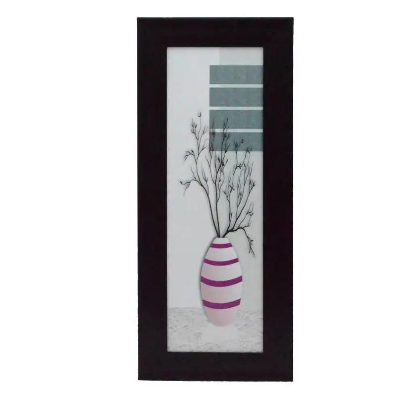 Abstract pot design satin matt texture uv art painting