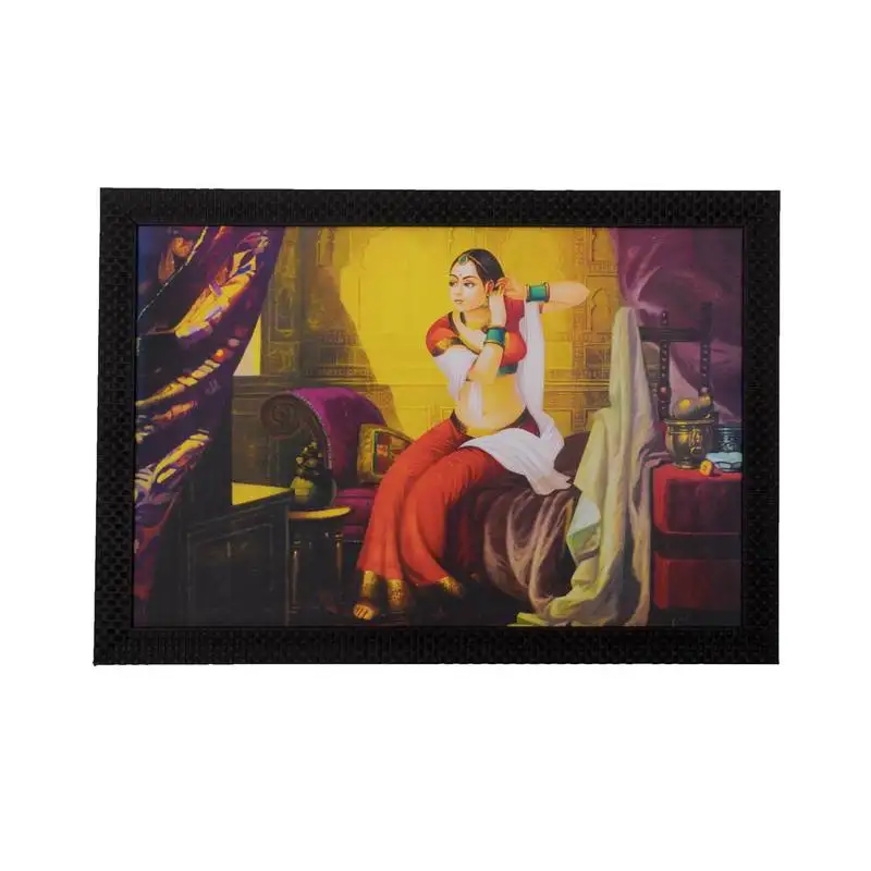 Princess make-up scene satin matt texture uv art painting