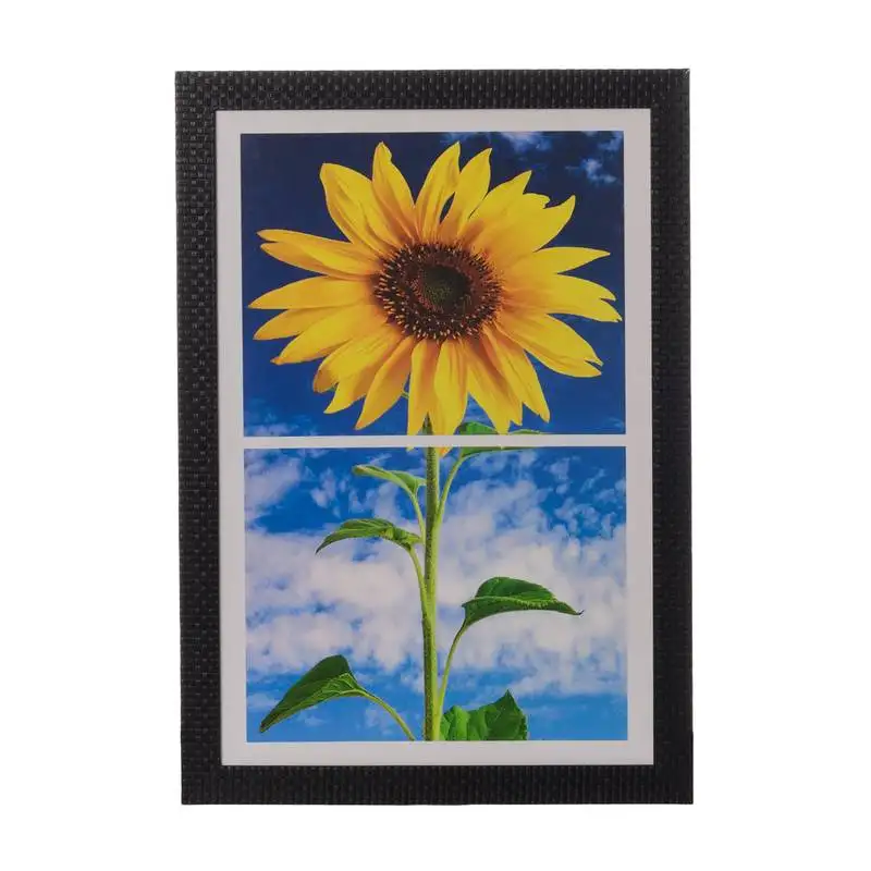 Sunflower satin matt texture uv art painting