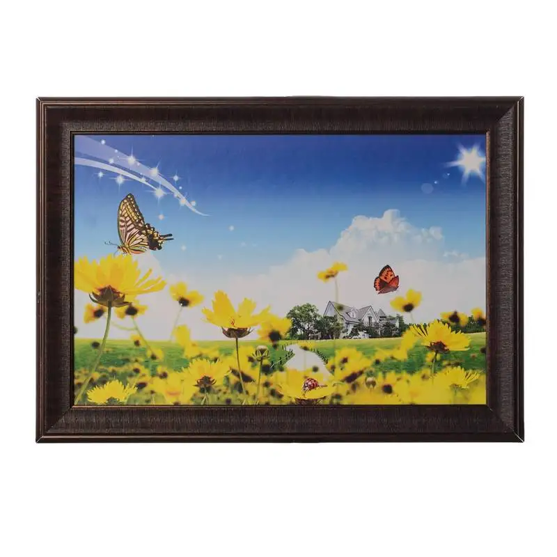 Beautiful butterflies satin matt texture uv art painting