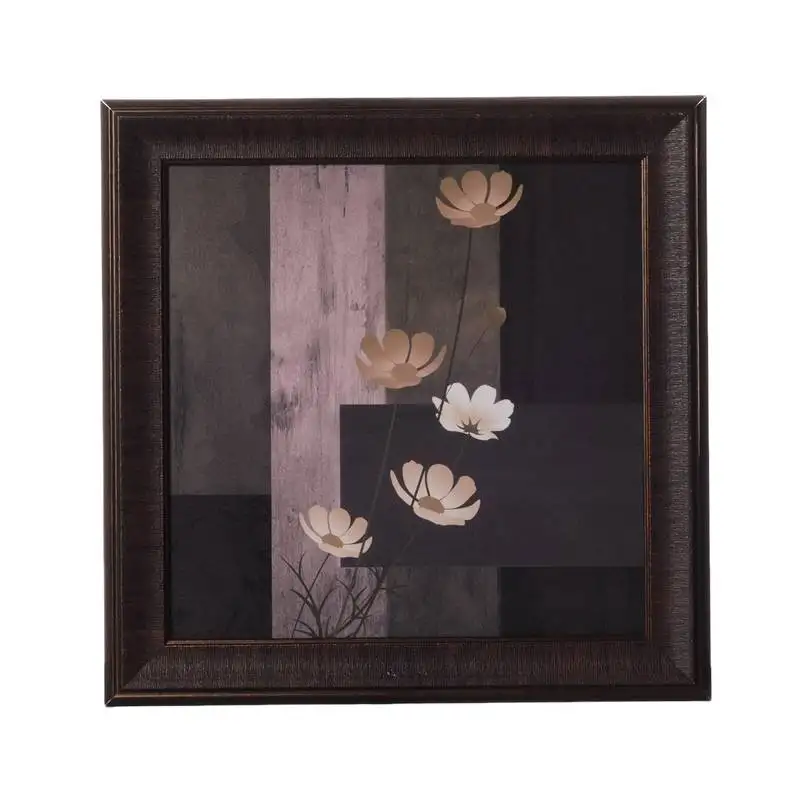 Floral design special effect sparkle velvet touch reprint