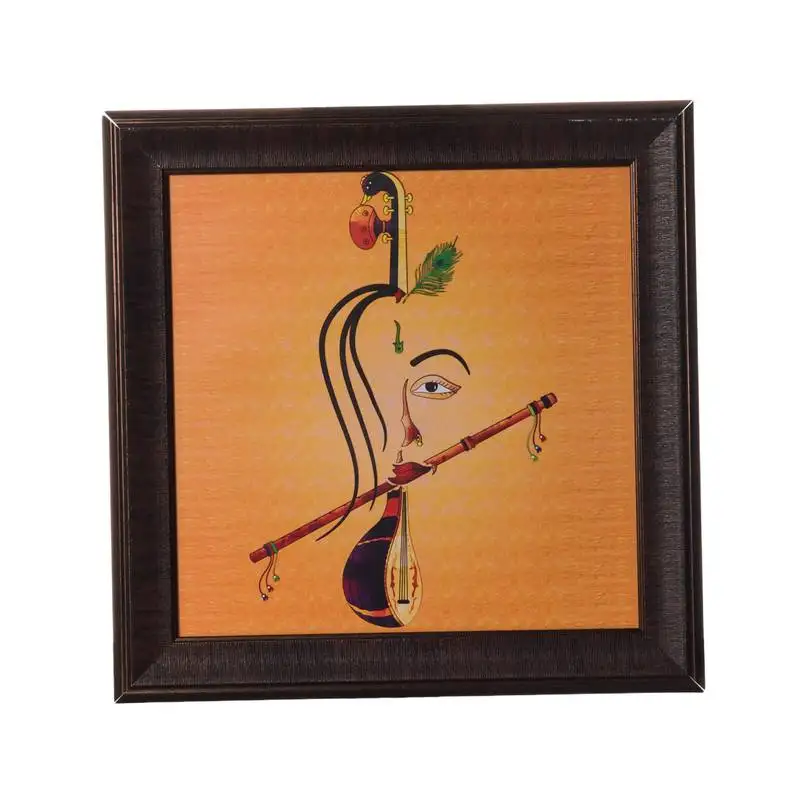 Abstract krishna satin matt texture uv art painting