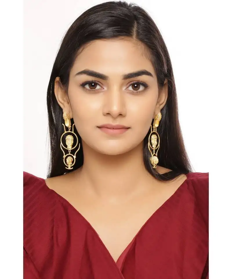 Urban turban earrings