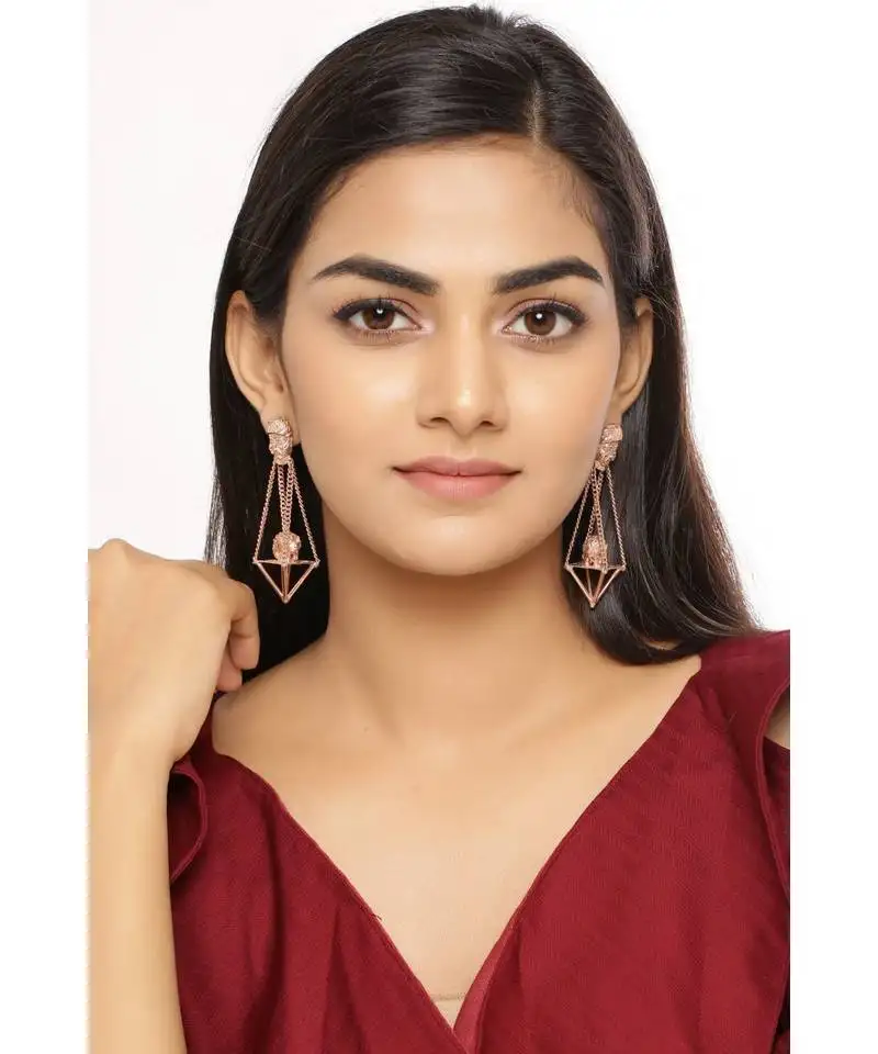 Shackled giant earrings