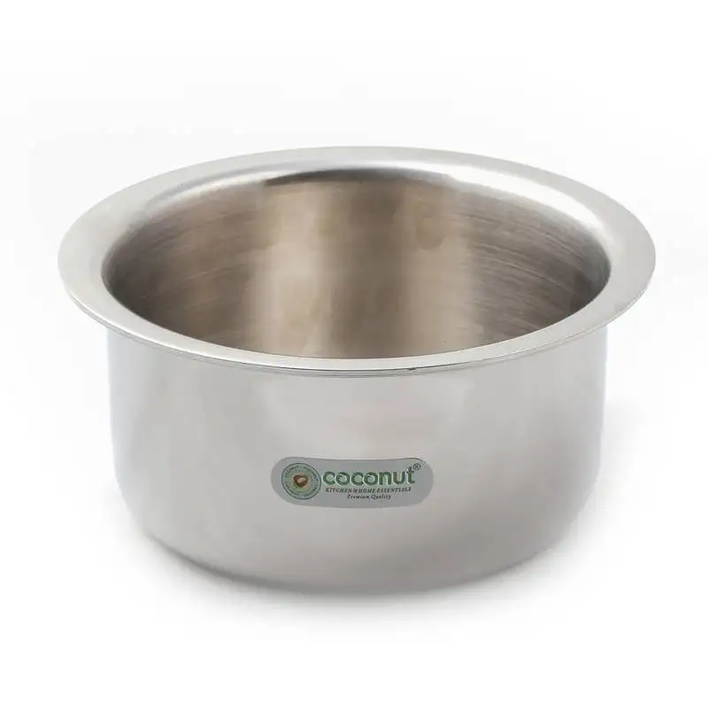 Stainless steel fusion series triply tope cookware 1 unit daimention 19cm thickness 3mm