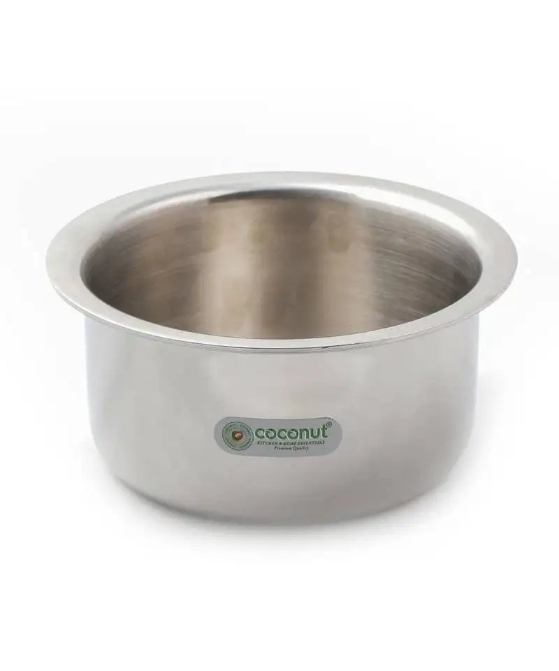 Coconut stainless steel fusion series triply tope :: cookware - 1 unit -daimention - 19cm
