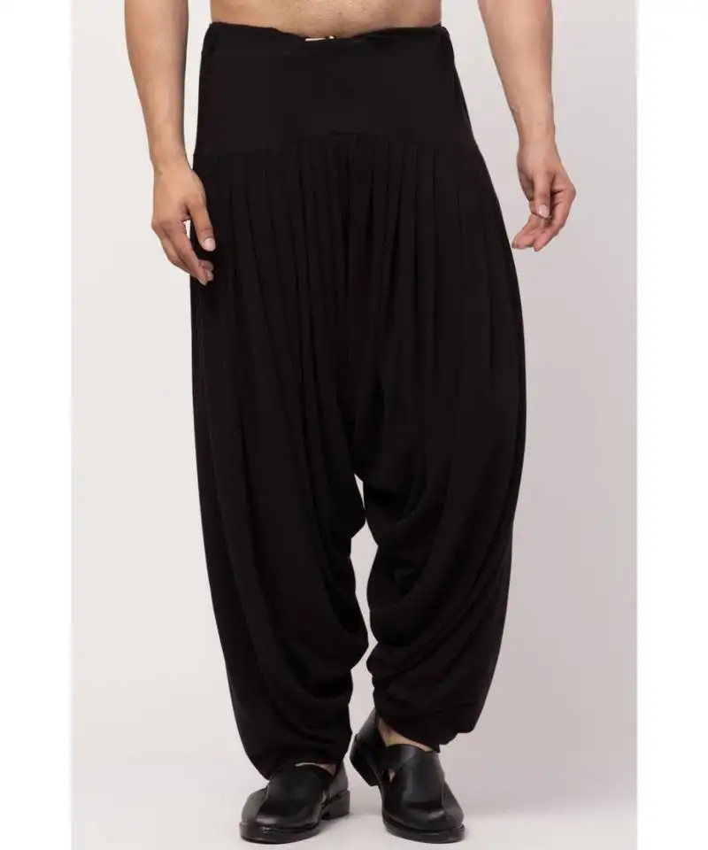 Janebeaala full front and back pleated patiala salwar style harem pant