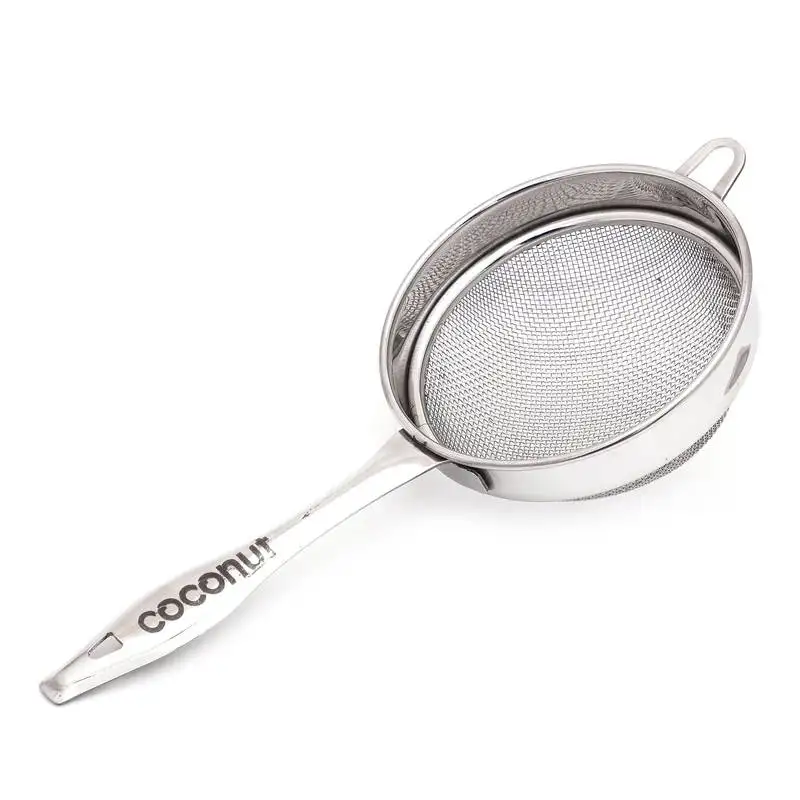 Coconut stainless steel juice & soup strainers::Liquid filter  diameter 20cm