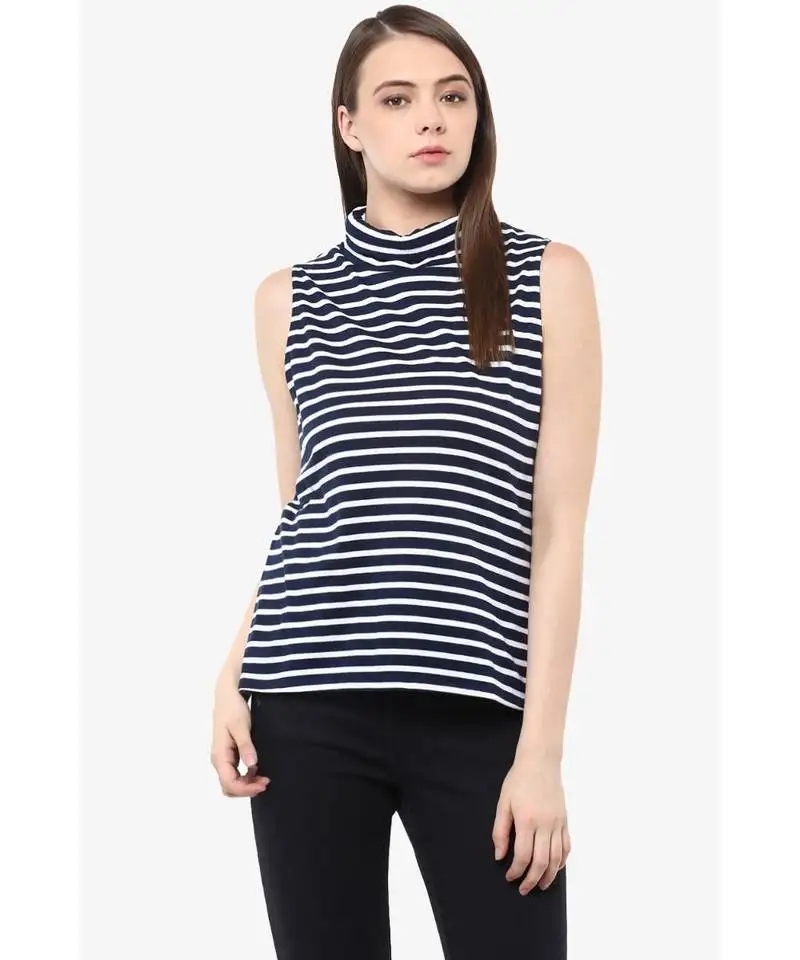 Be in line striped turtle neck top