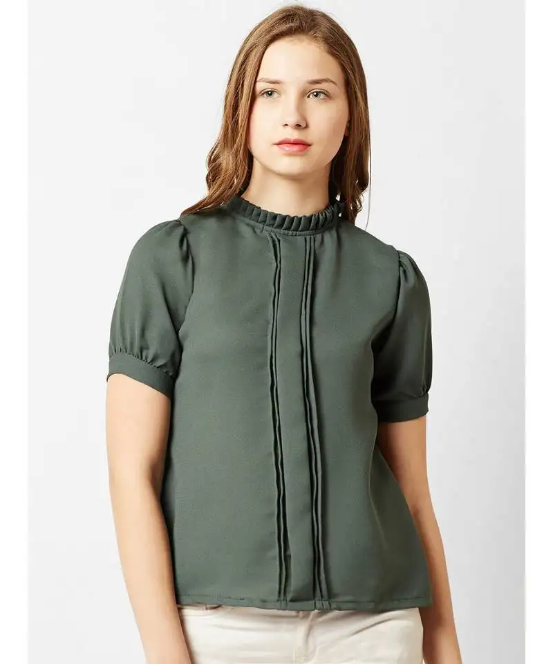 Remember love pleated top