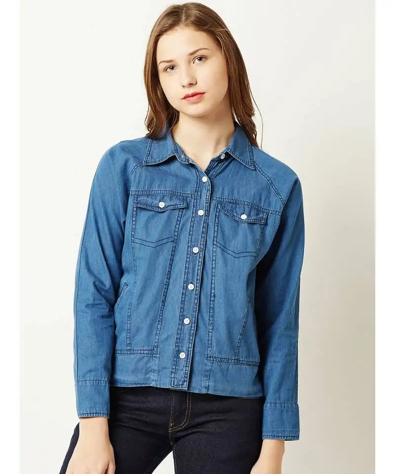 Privacy please denim jacket