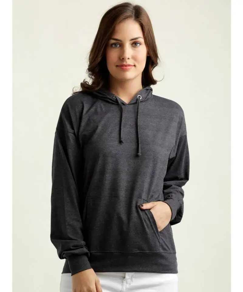 Once is enough hooded sweatshirt