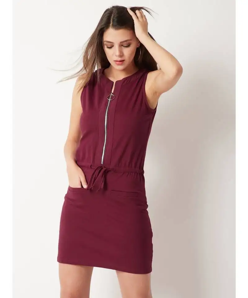 Tough times belted dress