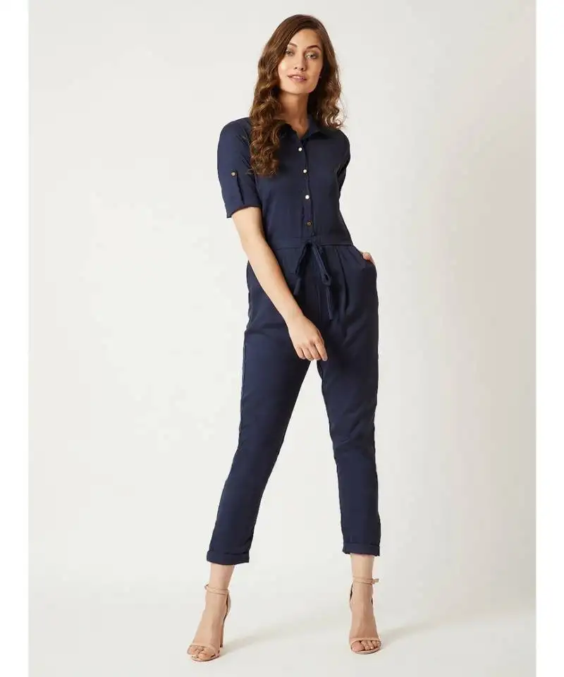 Cherish your love tie-up jumpsuit