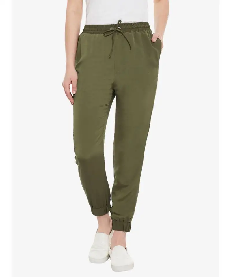 Green road to ruin jogger pants