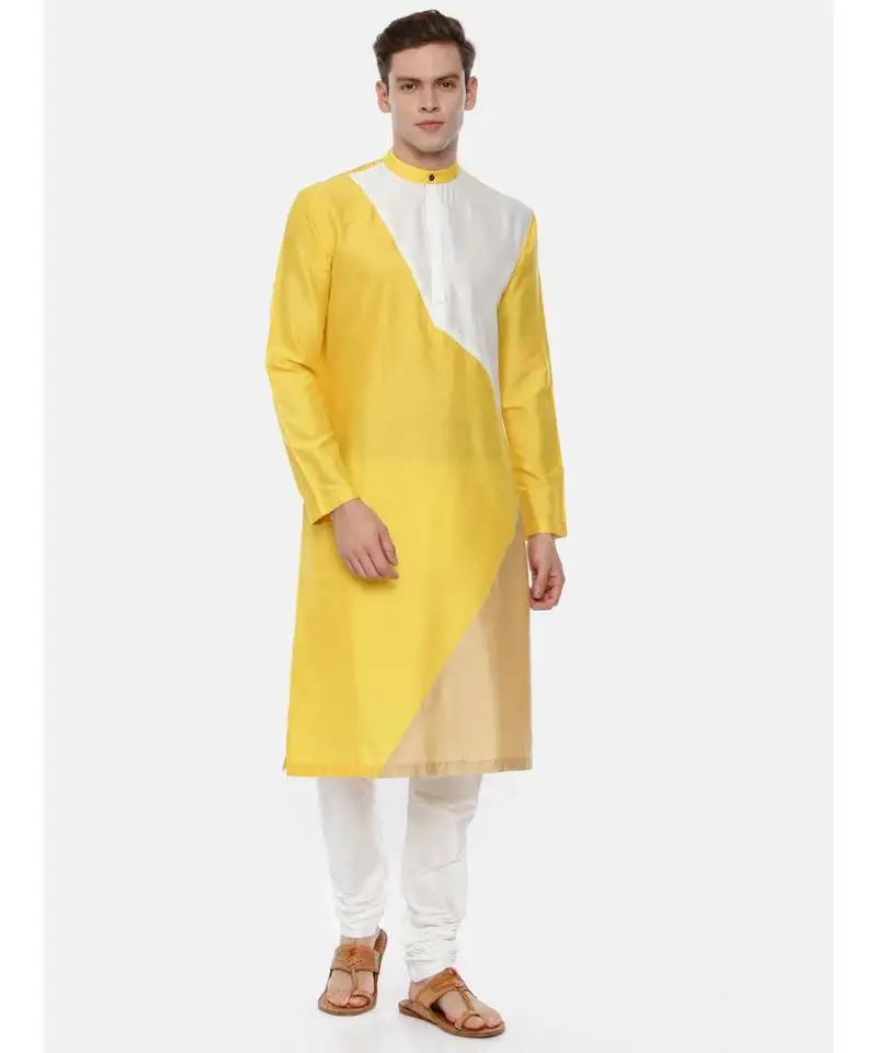 The tri color kurta set