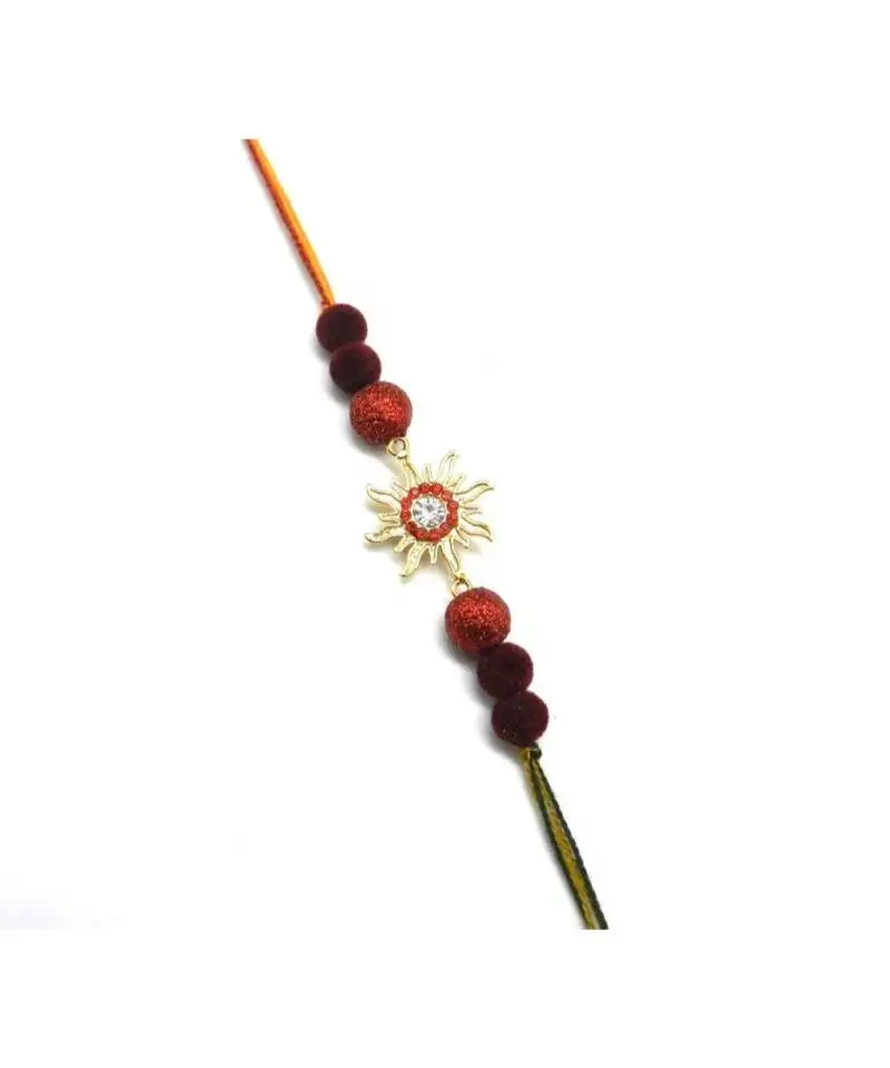 Multicolor jewellery designer fancy stylish beautiful rakhi for brother