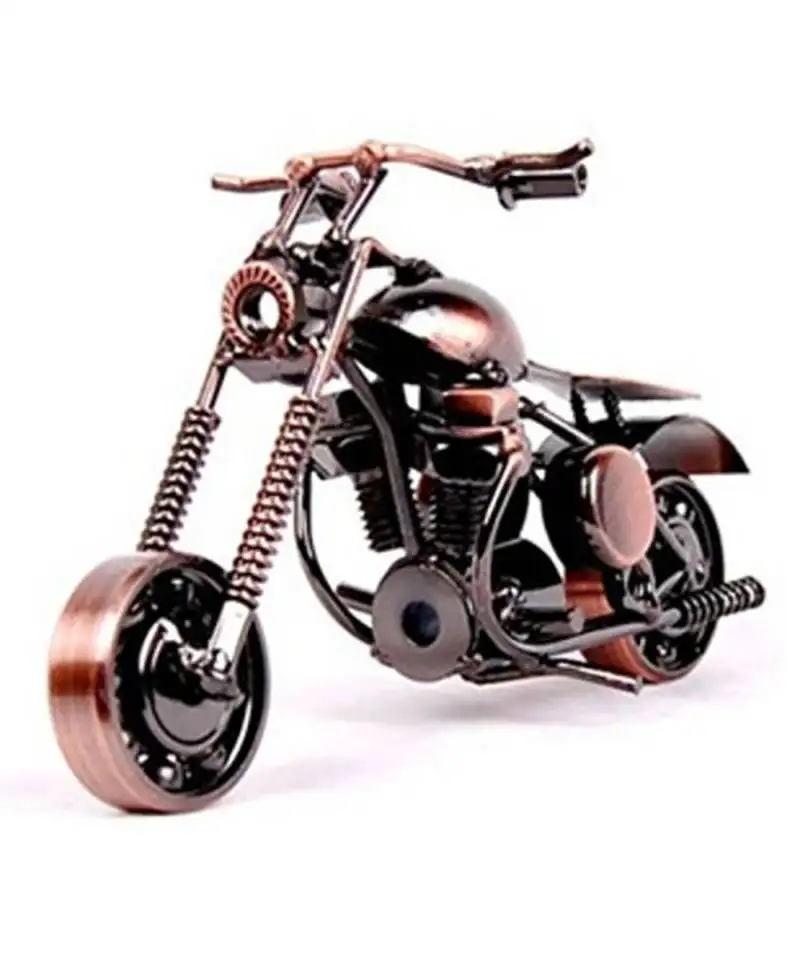 Handmade iron mini bike home decor gift decoration size 5x3 inch