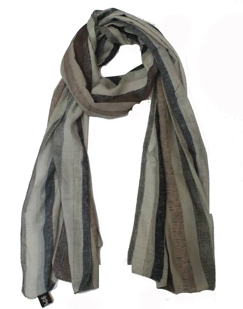 Marvelous multicolor muslin fabric digitally printed scarf