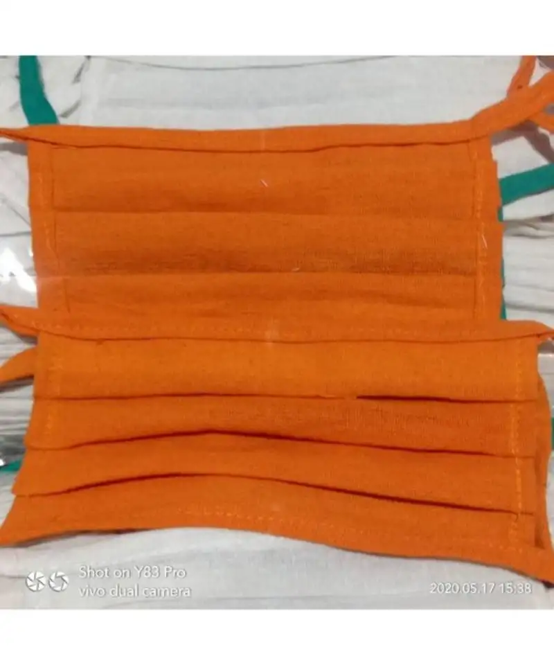 Organic cotton khadi reusable mask