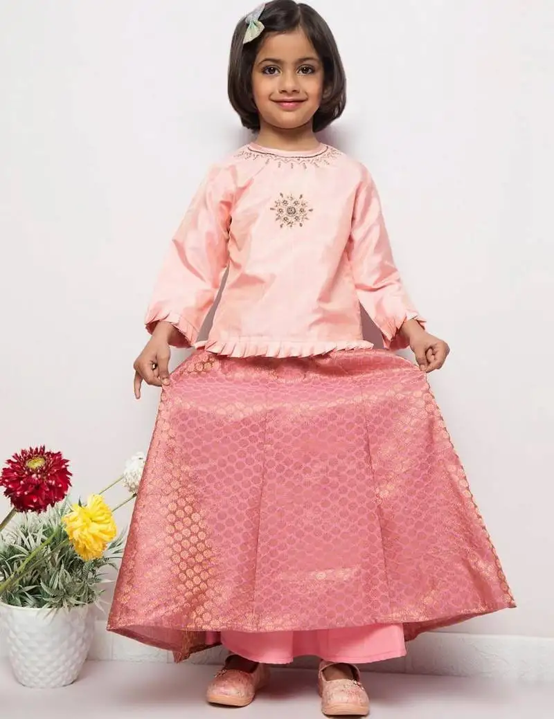 Lehenga-top-duppata-3 pcs set