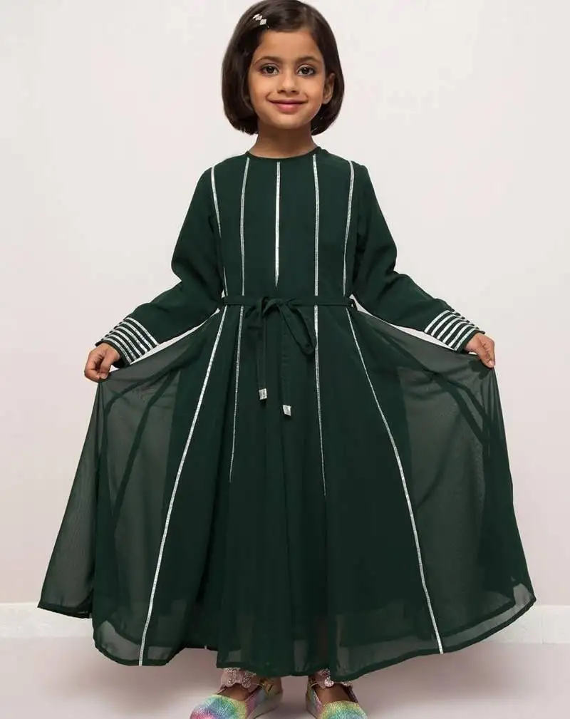 Elegant georgette anarkali maxi dress