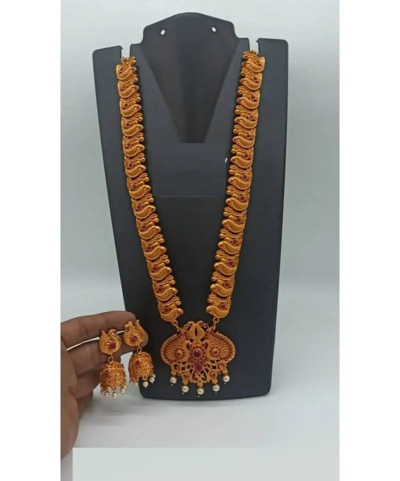 Antique gold plated alloynecklace-sets