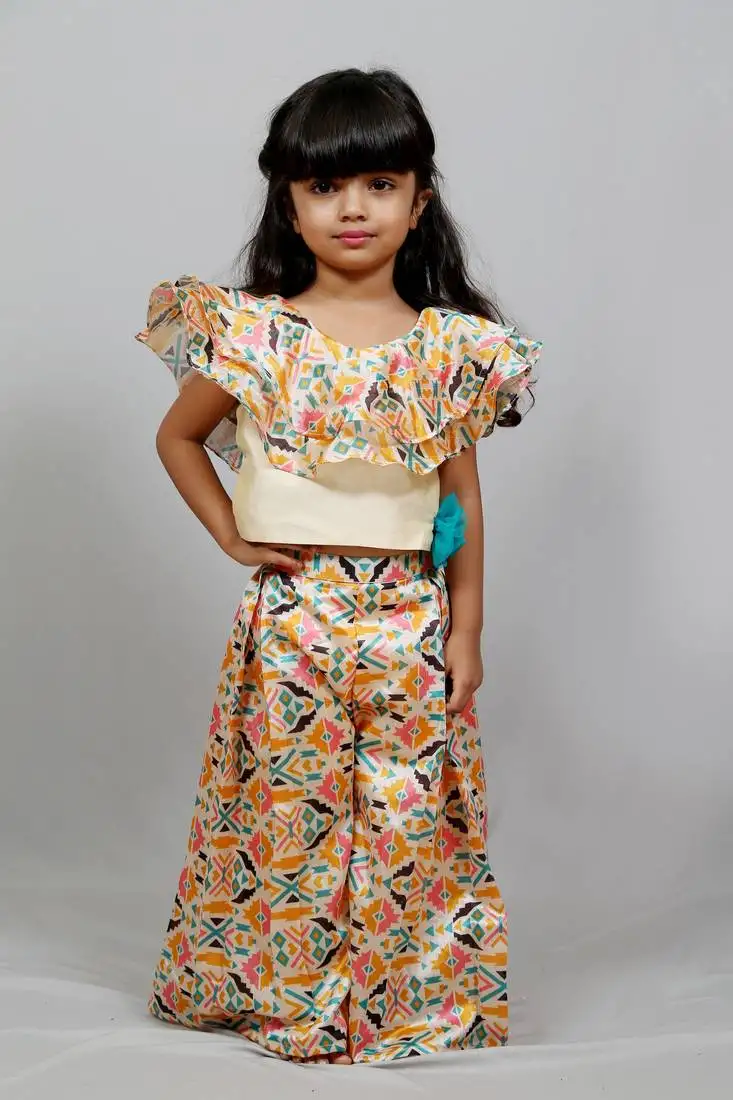 Top and pallazzo pant