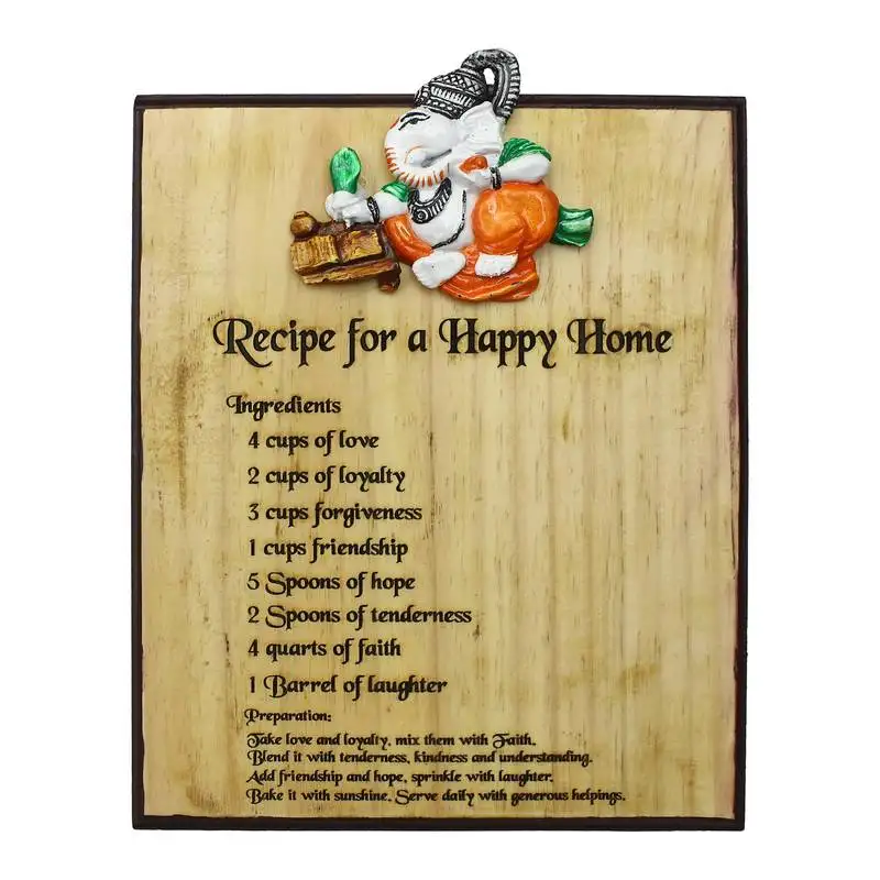 Lord ganesh wall hanging decorative showpiece