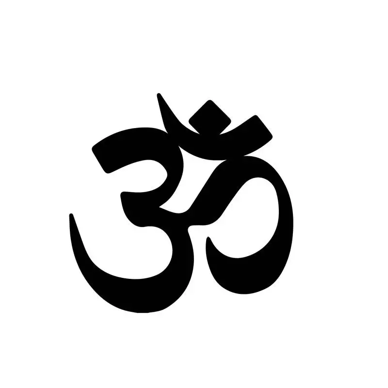 Ecraftindia "om" black engineered wood wall art cutout, ready to hang home decor