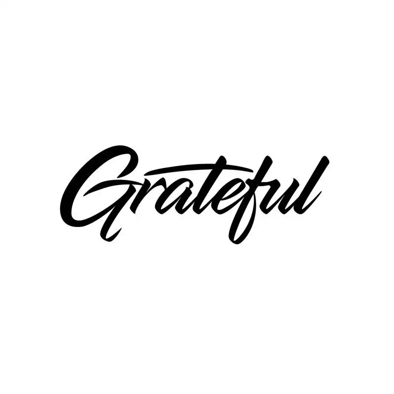 Ecraftindia "grateful" black engineered wood wall art cutout, ready to hang home decor