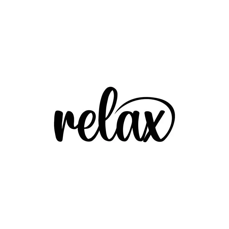 Ecraftindia "relax" black engineered wood wall art cutout, ready to hang home decor