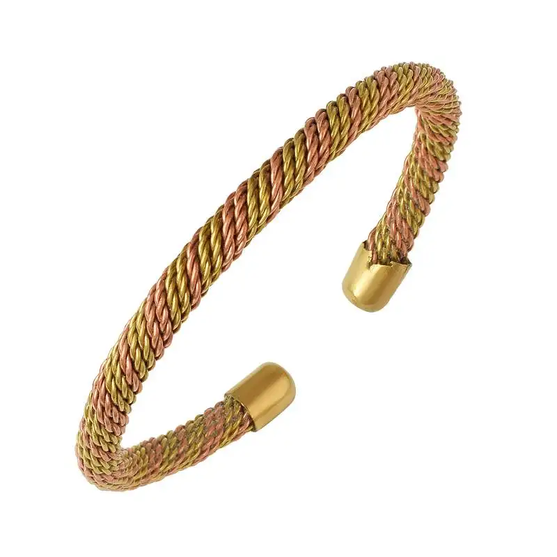 Mix 8 metal ashtdhatu health benificial bangle bracelet free size adjustable kada