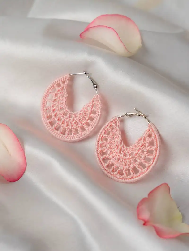 Cotton candy earrings