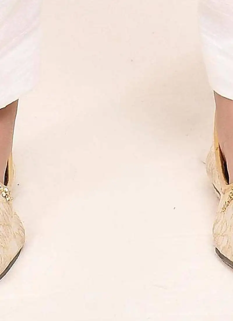 Kids boy peach cotton straight kurta pant set