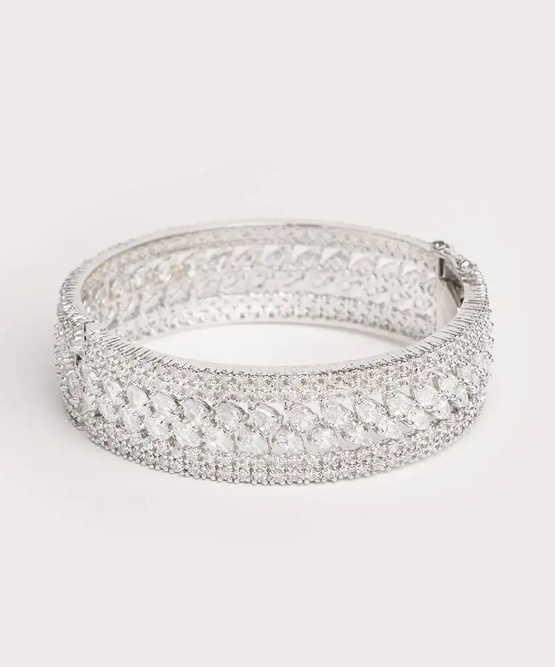 Silver plated bracelet