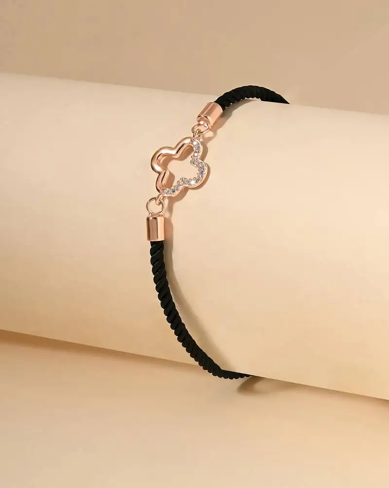 Half stone bracelet