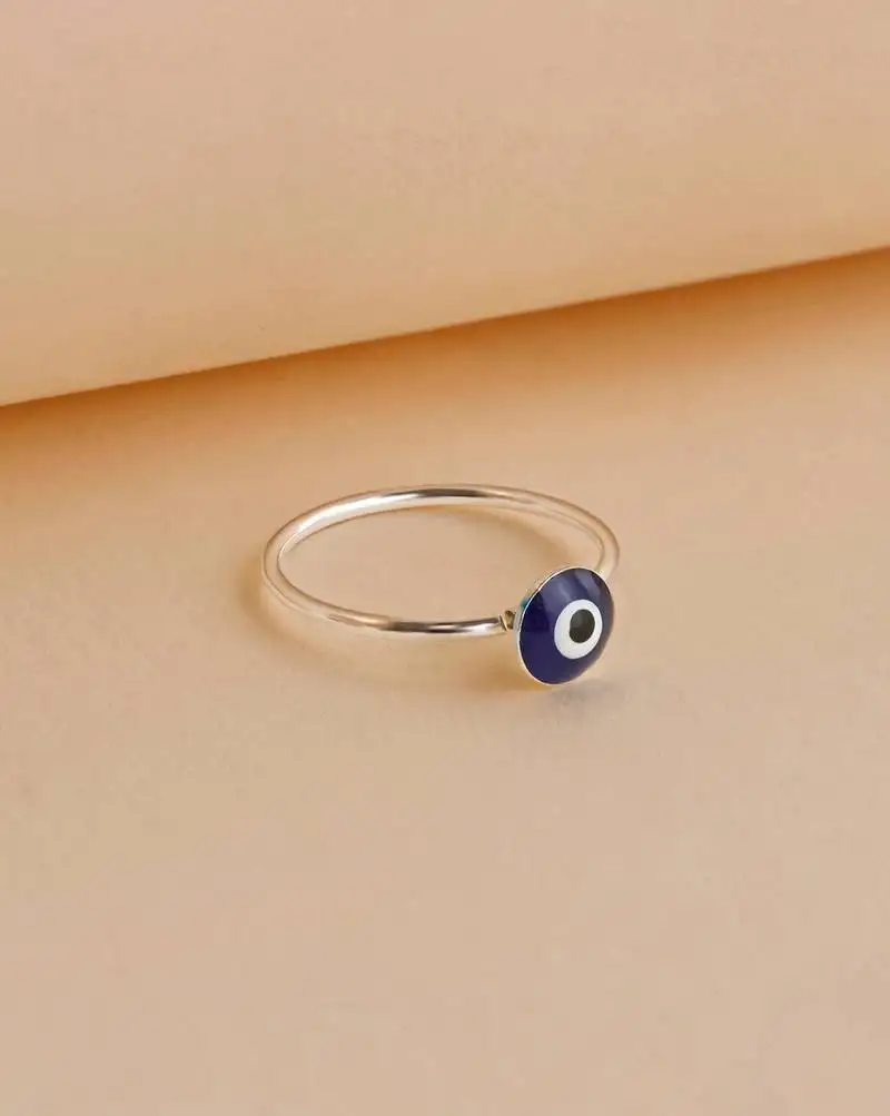 Evil eye nose pin