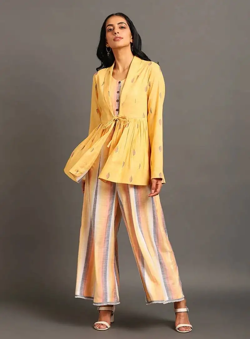 Butter scotch co-ord set