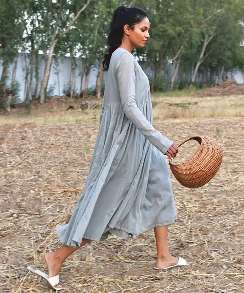 Cloudy days summer dress