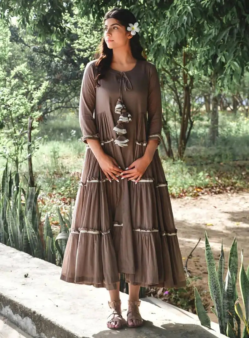 Choco delight summer dress