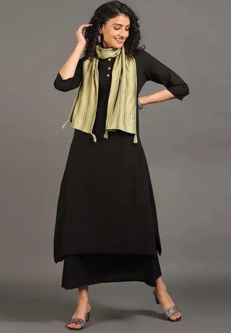 Black daily dose kurta set