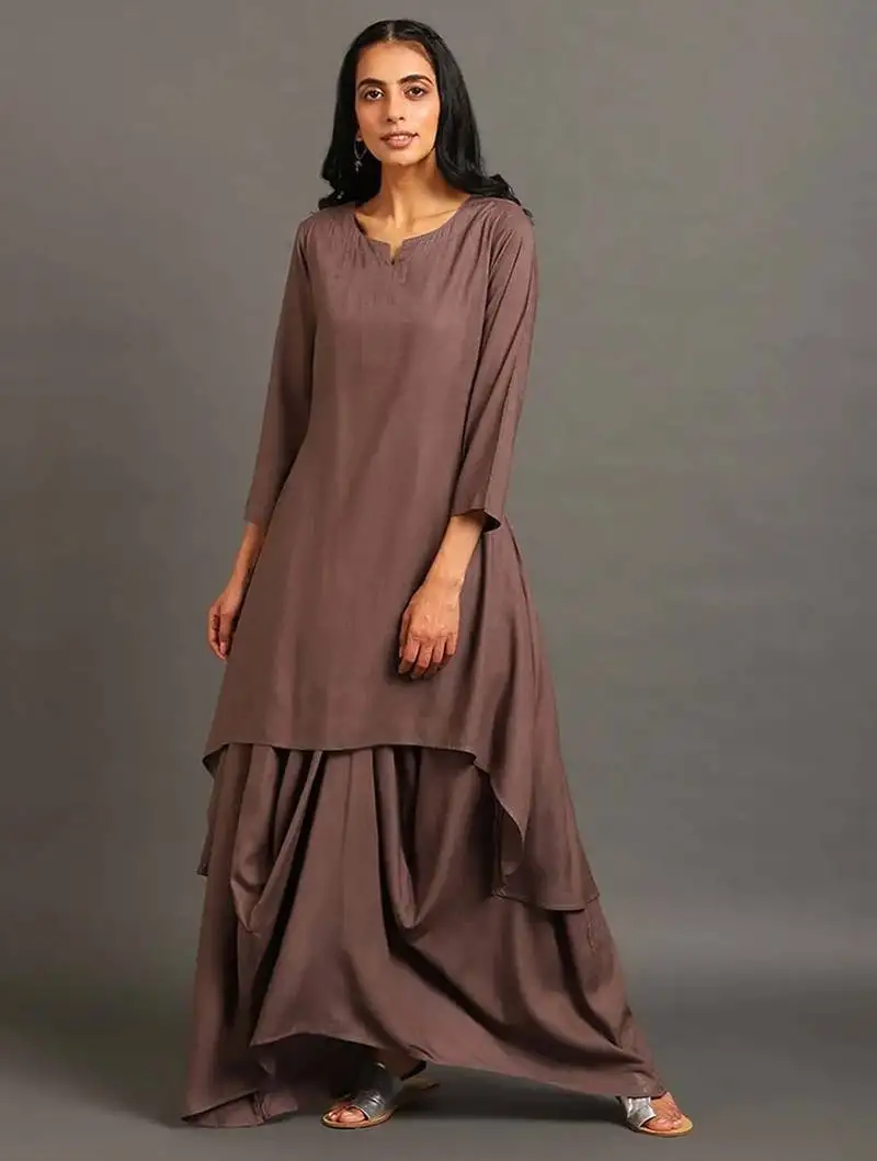 Brown afternoon delight dress