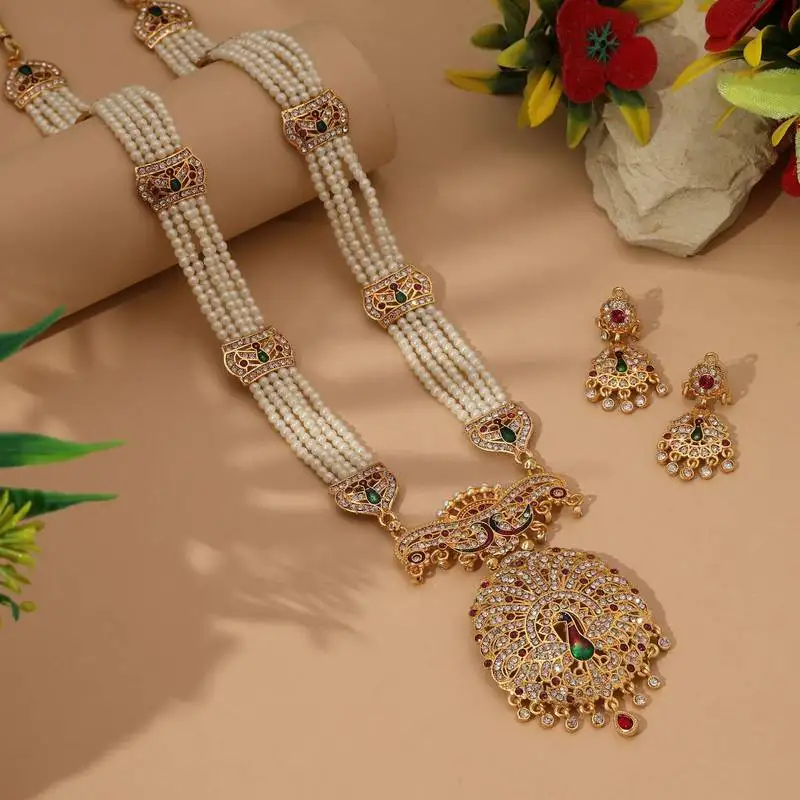 Rani color rajputi jewellery rani haar