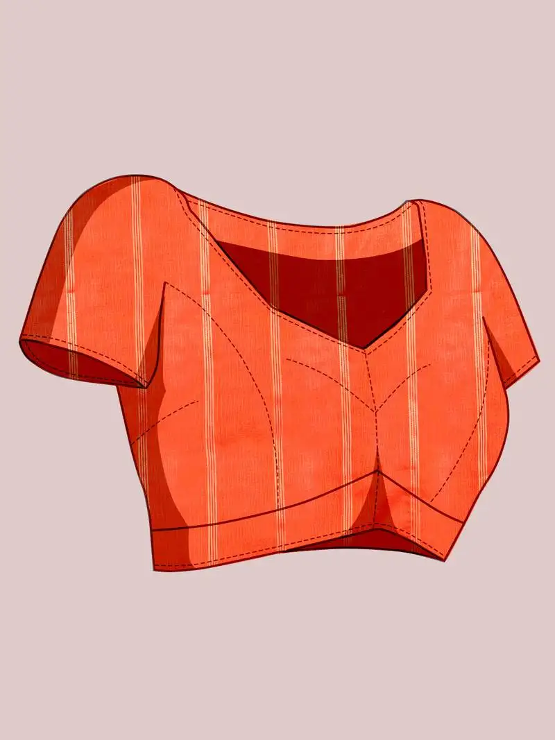 Pink weaving jari designer kota doriya saree with blouse piece