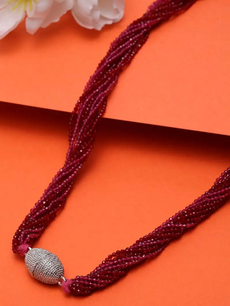 Red crystal necklaces